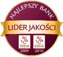 Alior Bank SA po raz drugi Liderem Jako�ci Najlepszy Bank