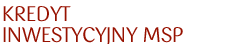 Kredyt Inwestycyjny MSP