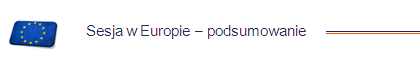 Sesja w Europie